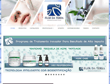 Tablet Screenshot of flordaterra.com